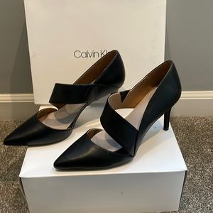 Calvin Klein black heels